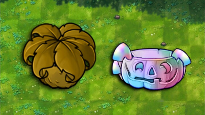 融合植物195：魅惑南瓜与坚果保护伞！