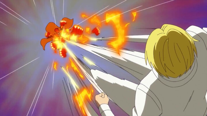 [Unlimited Firepower]- Sanji's most exciting kicking skills collection