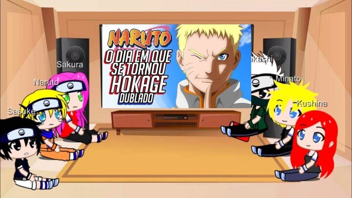 React:Naruto ser tornando hokage.