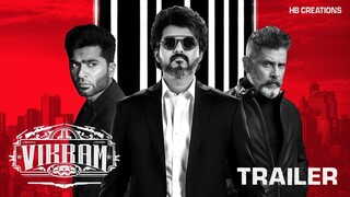 VIKRAM ft. Thalapathy Vijay _ Chiyaan Vikram, STR _ Anirudh _ HB Creations | YNR THUG LIFE