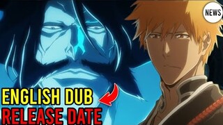 Bleach Thousand Years Blood War English Dub Release Date