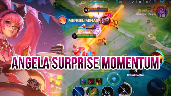 ANGELA SURPRISE MOMENTUM