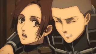 The eight giants fight, Levi cuts the monkey 2.0! The Jaw Titan becomes a bottle opener, and Eren sw