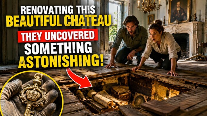 A Couple Were Renovating This Beautiful Chateau When They Uncovered Some Astonis
