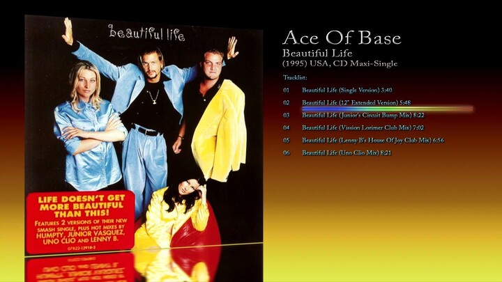 Ace Of Base (1995) Beautiful Life [CD Maxi-Single]