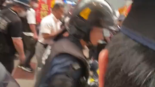 Just now, an unknown number of members from the Zhonghe faction were arrested on-site during a prote