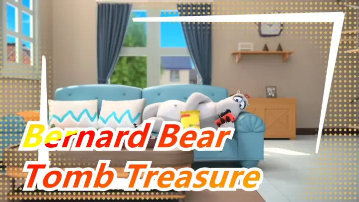 Bernard Bear -Treasure in the tomb