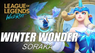 League of Legends: Wild Rift Winter Wonder Soraka Skin Spotlight