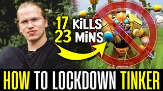 This is how TOPSON locked down TINKER - 17 KILLS in just 23 Minutes