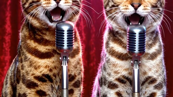 "Cute Cat Sings the Funniest Song Ever!"#Shorts, #Pets, #CatsOfYouTube.