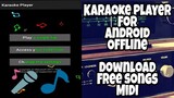 Karaoke Offline For Android and Download Songs Midi For Free