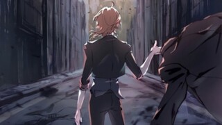 "Orang-orang hidup hanya untuk Nakahara Chuuya! Tingginya 1,6 meter dan aura 2,8 meter!"