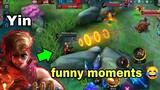 YIN MOBILE LEGENDS FUNNY MOMENTS