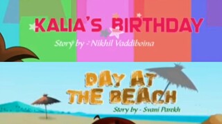 Chhota Bheem Hindi 6.7 6.8. Kalia'S Birthday Kal Ka K + Da D Day At The Beach