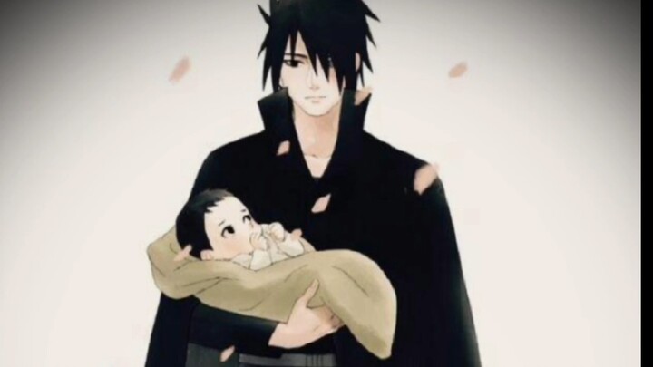 Ayah dan anak perempuan uchiha