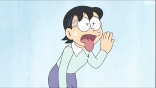 Mẹ đuổi đến ngất xỉu rồi Nobita ơi