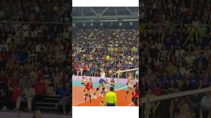 JIA TO ANGEL | ALAS PILIPINAS VS IRAN | AVC CUP 2024  #volleyball #avc2024 #alaspilipinas #fyp