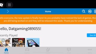 我在Roblox 上的第一个微博