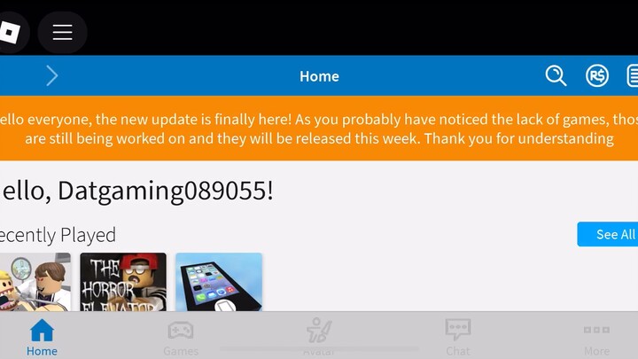 我在Roblox 上的第一个视频
