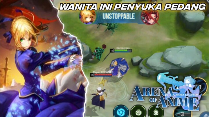 Wanita Ini Suka Sekali Dengan Pedang Yang Panjang dan Sakit🗡️🥀 - AoA Gameplay