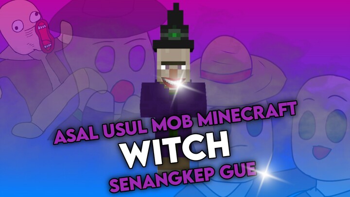 Asal Usul Mob Minecraft Witch - Minecraft Indonesia