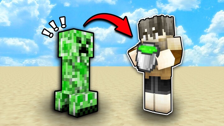 Just by drinking the milk of different creatures, you’ll gain special superpowers!