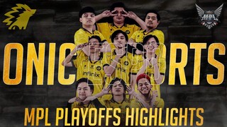 ONIC ESPORTS • MPL S12 PLAYOFFS HIGHLIGHTS