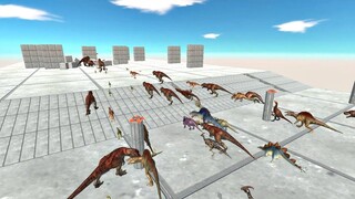 Dinosaur Survival Race. Animal Revolt Battle Simulator ARBS