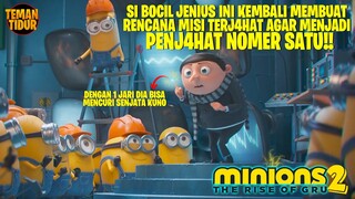 TERLAHIRNYA ANAK PALING JENIUS DI DUNIA, BERCITA CITA MENJADI P3NJAHAT SUPER!! #minionstheriseofgru