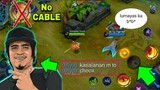FANNY NO CABLE in Ranked Game Mobile Legends | Magpaiyak ng Kakampi sa Mythic 😂