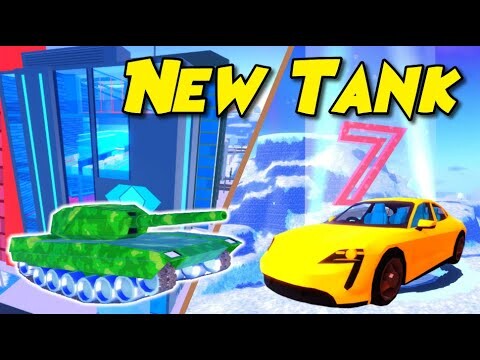 Jailbreak TANKS Winter Update! Season 7, New Robbery, CODE, Security Camera (Roblox Jailbreak)