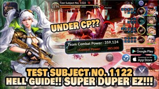 Seven Knights 2 Indonesia - TEST SUBJECT NO. 1122 HELL GUIDE!! TERLALU EZ! 😎 | Guide Seven Knights 2