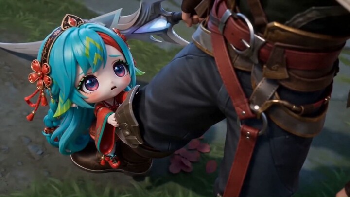 Playing support, you even help the top lane—when the enemy sends five players, he still dares to eng