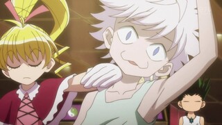 Hunter x hunter killua funny moment !!