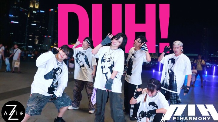 【Z-axis Dance Troupe】High-quality, one-take roadshow cover dance of p1harmony's new song "duh!"