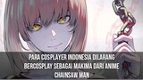 Para Cosplayer Indonesia dilarang bercosplay sebagai Makima dari Anime Chainsaw Man #VCreators