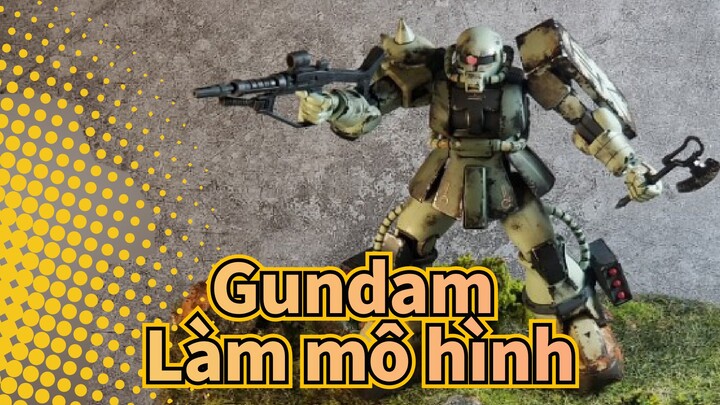 [Gundam] Làm mô hình Gundam - Up video này lên Bilibili nha?