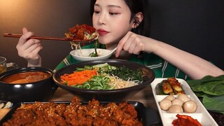 【Boki Chinese Subtitles】 Moon Bok-hee's Spring Seasonal Vegetables and Onion Bibimbap, Korean Roast 