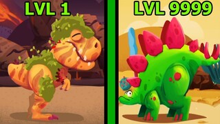 Khủng Long Nổi Giận Tàn Phá Con Người Mở Khóa Khủng Long Gai - Dino Bash - Top Game Android Ios