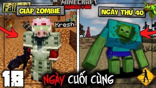 MINECRAFT NGÀY CUỐI CÙNG TẬP 18: BỘ GIÁP ZOMBIE VÀ ĐỢT XÂM LƯỢC NGÀY 40...