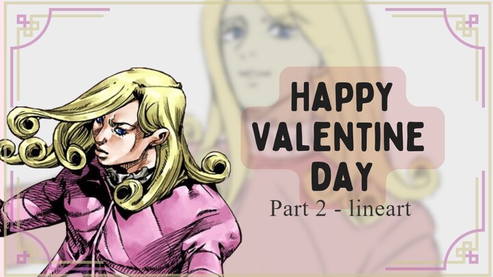 [JJBA] Happy VALENTINE day! Part 2 - Funny Valentine Speedpaint