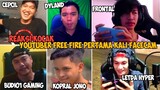 REAKSI MALU YOUTUBER FREE FIRE PERTAMA KALI FACECAM|| Kopral Jono||Budi01gaming||Mr05||Cepcil DKK