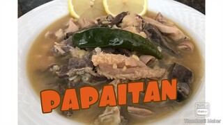 PAPAITAN /ILOKANO DISH