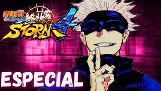 JOGUEI NARUTO STORM 4 DE OLHOS VENDADOS(ESPECIAL)