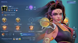 mlbb profile #mlbb #mobilelegends #gameplay #mobilelegends #presetdibawah5mb #presetam #fypppppppppp