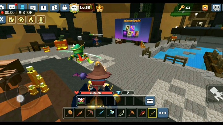 BRANG NEW BED WARS LOBBY HALLOWEEN 🎃