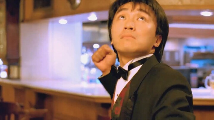 [Stephen Chow | High-energy throughout | Mixed cut of fighting scenes] Actually, I am a martial arts