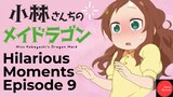 Miss Kobayashi's Dragon Maid - Hilarious Moments Episode 9