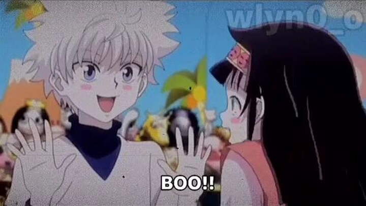killua and his sister 😊