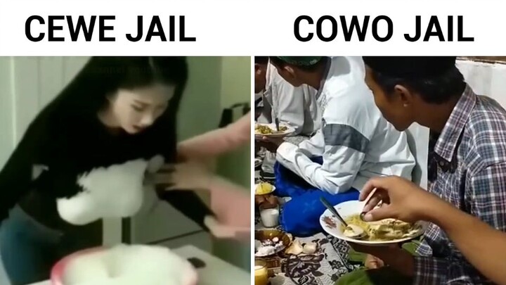 COWO CEWE KETIKA JAIL